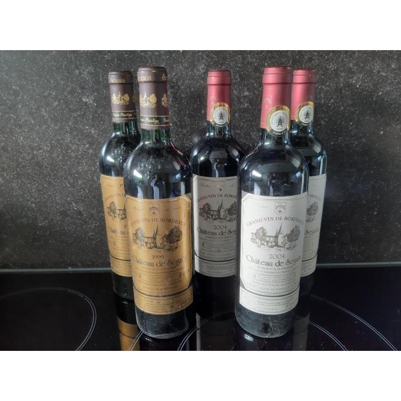 5 Wijn Chateau Seguin Bordeaux Superieur