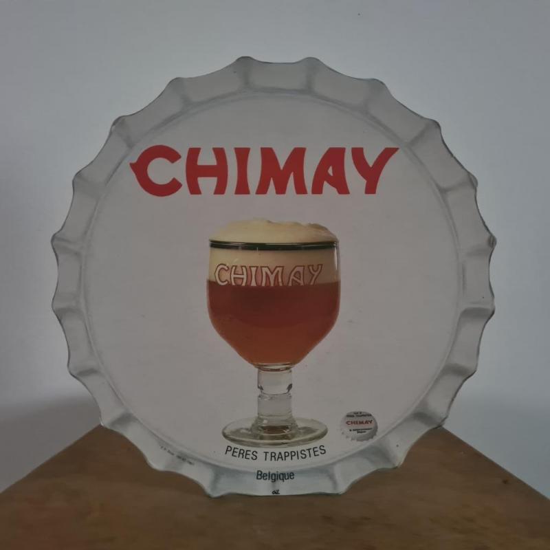 Reclamebord Chimay 1987