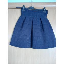 Nieuwe blauwe rok maat 38