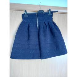 Nieuwe blauwe rok maat 38