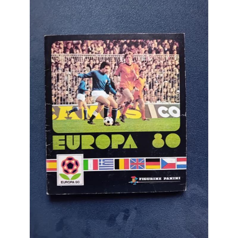 panini stickerboek EURO 80