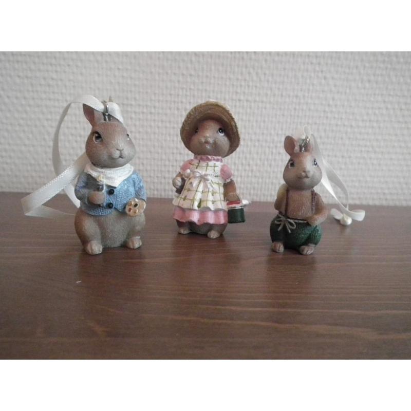 Paasdecoratieset, konijnen (Villeroy & Boch)