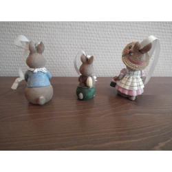 Paasdecoratieset, konijnen (Villeroy & Boch)